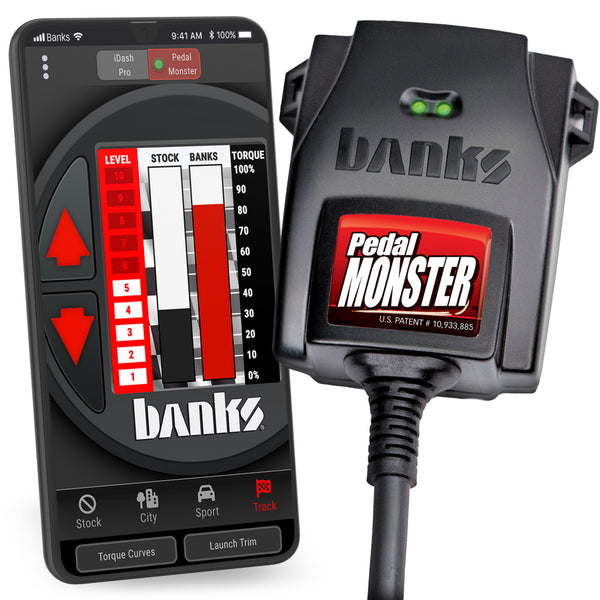 Banks Power Pedal Monster Kit (Stand-Alone) - TE Connectivity MT2 - 6 Way - Use w/Phone - 64330