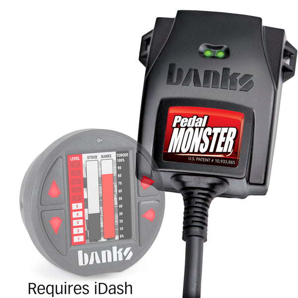 Banks Power Pedal Monster Kit (Stand-Alone) - TE Connectivity MT2 - 6 Way - Use w/iDash 1.8 - 64331