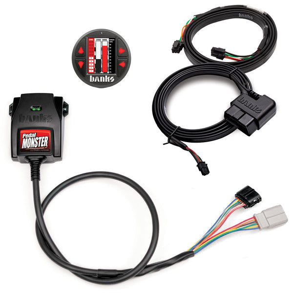 Banks Power Pedal Monster Kit Sumitomo TS 025 Sealed Series (Gray) 6-Way PM-07 With iDash Pro - 64342-P