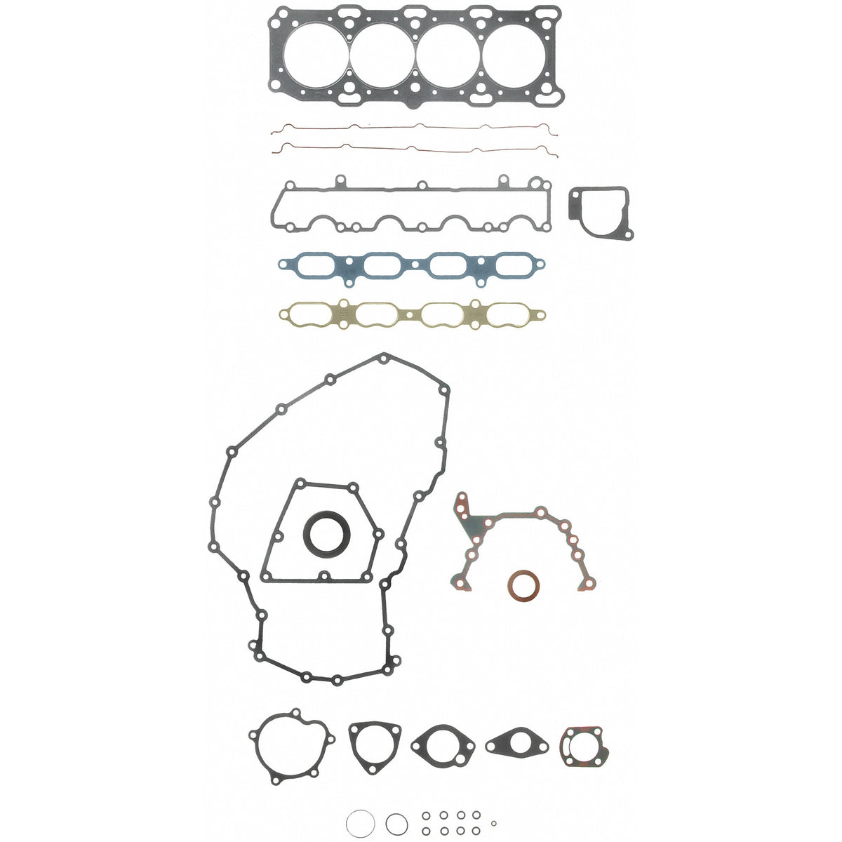 Fel-Pro Pontiac Grand Am HIS 9515 PT-1 PermaTorque Engine Cylinder Head Gasket Set - HIS9515PT1 for 1992-1994 Buick Skylark - front view