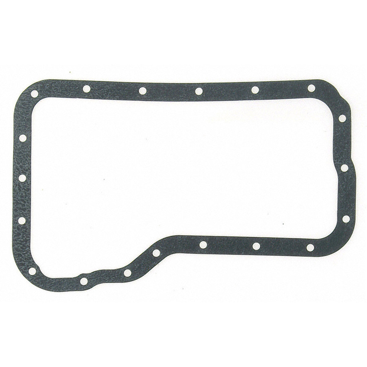Fel-Pro Ford Escort TOS 18747 Transmission Oil Pan Gasket 19 Bolt Hole One Piece Gasket - TOS18747 for 1991-2003 Ford Escort - front view