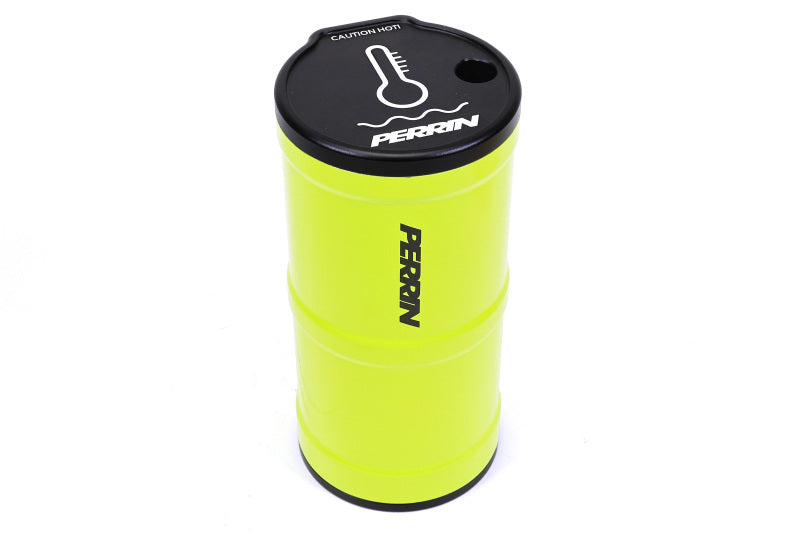 Perrin 13-25 Subaru BRZ / 04-21 Subaru STI / 02-25 Subaru WRX Coolant Overflow Tank - Neon Yellow - ASM-ENG-505NY