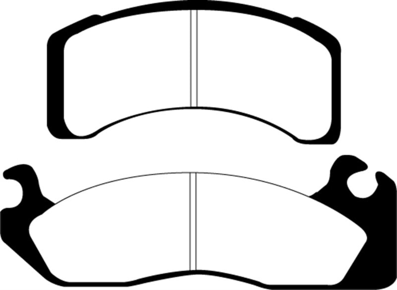 EBC 84 Ford Fairmont 2.3 Redstuff Front Brake Pads - DP31159C