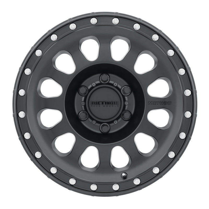 Method MR315 16x8 0mm Offset 6x5.5 106.25mm CB Matte Black Wheel - MR31568060500