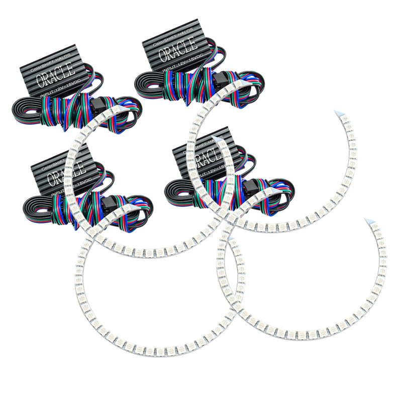 Oracle Chevy Camaro Non-RS 14-15 Dual Halo Kit Round Style - ColorSHIFT w/o Controller SEE WARRANTY - 2387-334