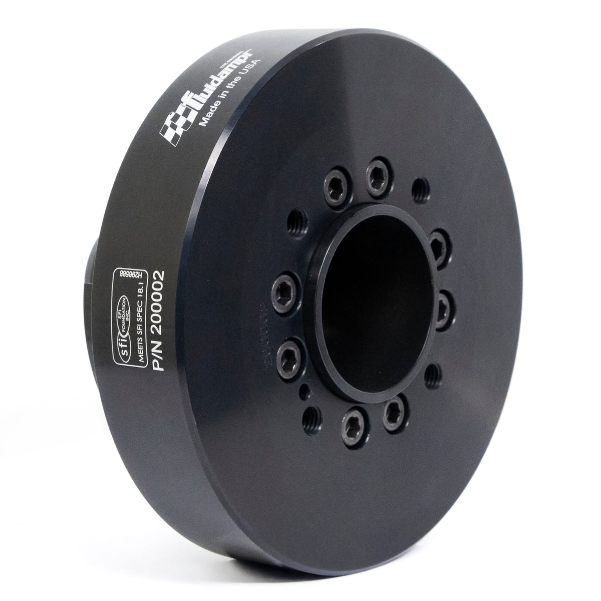 Fluidampr Ford 302 HO (5.0L) V8 External balance (w/ 34oz CW) Steel Balanced Damper - 650221