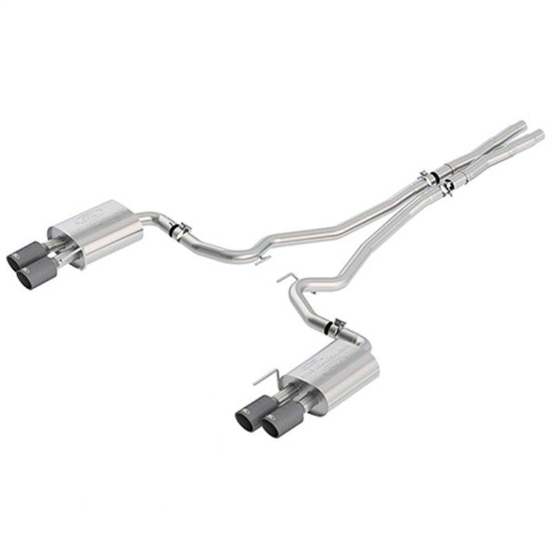 Ford Racing 2018+ Mustang GT 5.0L Cat-Back Extreme Exhaust System w/ Quad Carbon Fiber Tips - M-5200-M8EFA