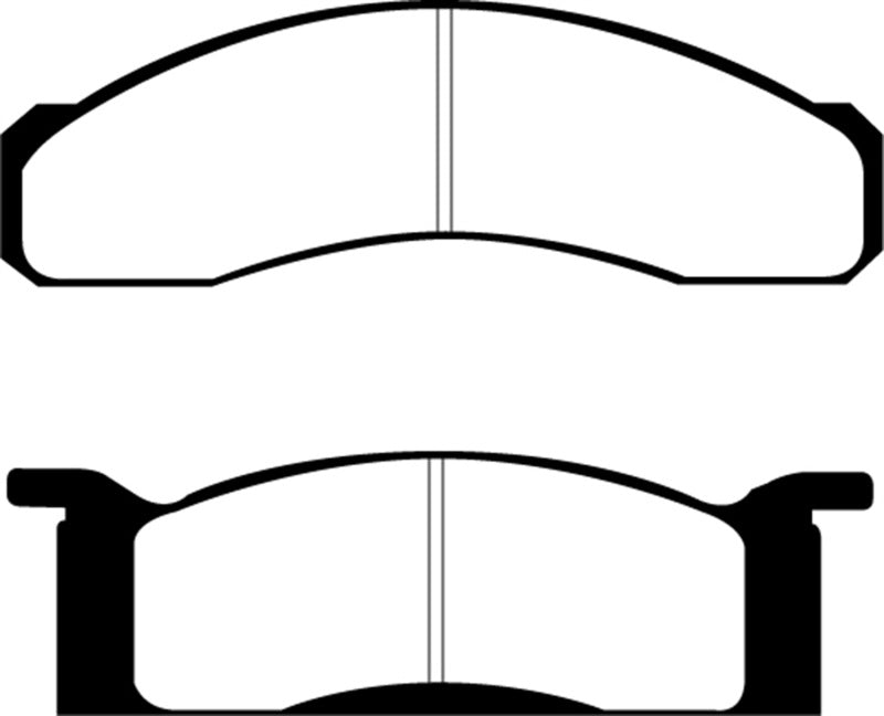 EBC 70 Ford Fairlane 4.1 Ultimax2 Front Brake Pads - UD034