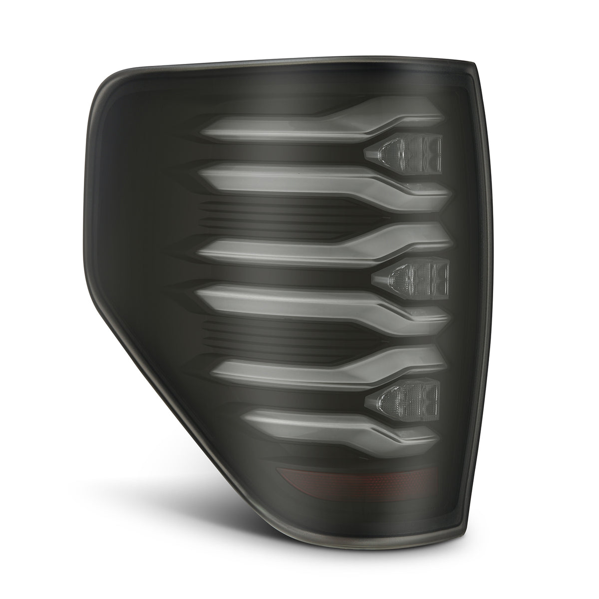 AlphaRex 09-14 Ford F150 LUXX LED Taillights - Black Housing - 653070
