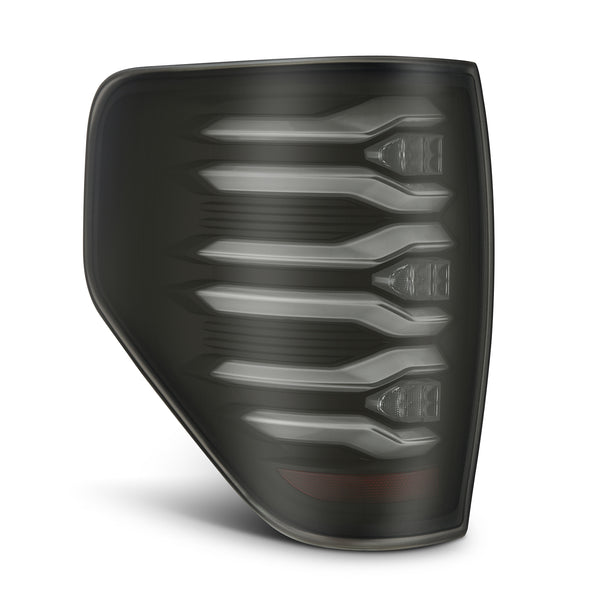 AlphaRex 09-14 Ford F150 LUXX LED Taillights - Black Housing - 653070
