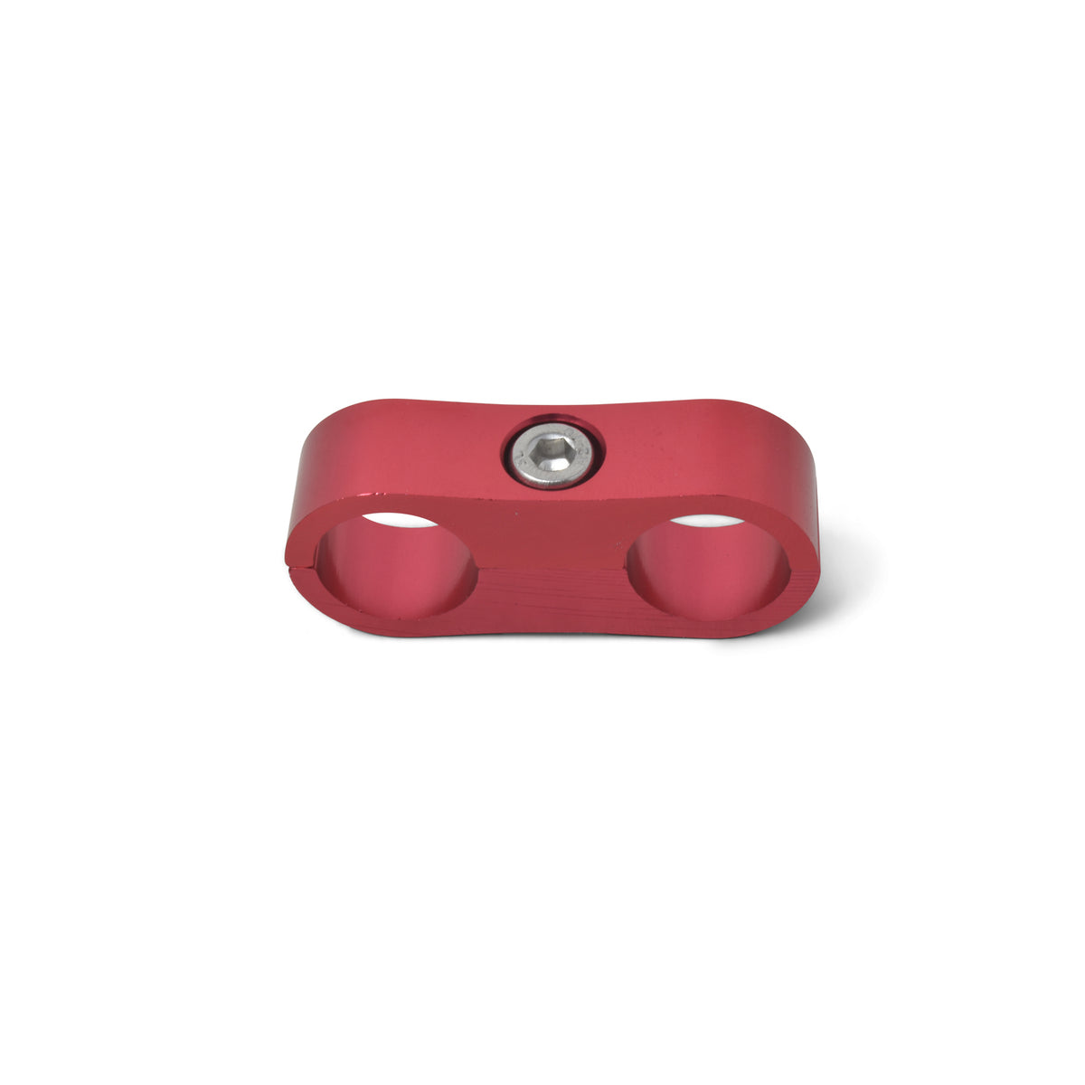 Russell Hose Separator For -6 Braided Red Anodize (2 Pack) - 654300