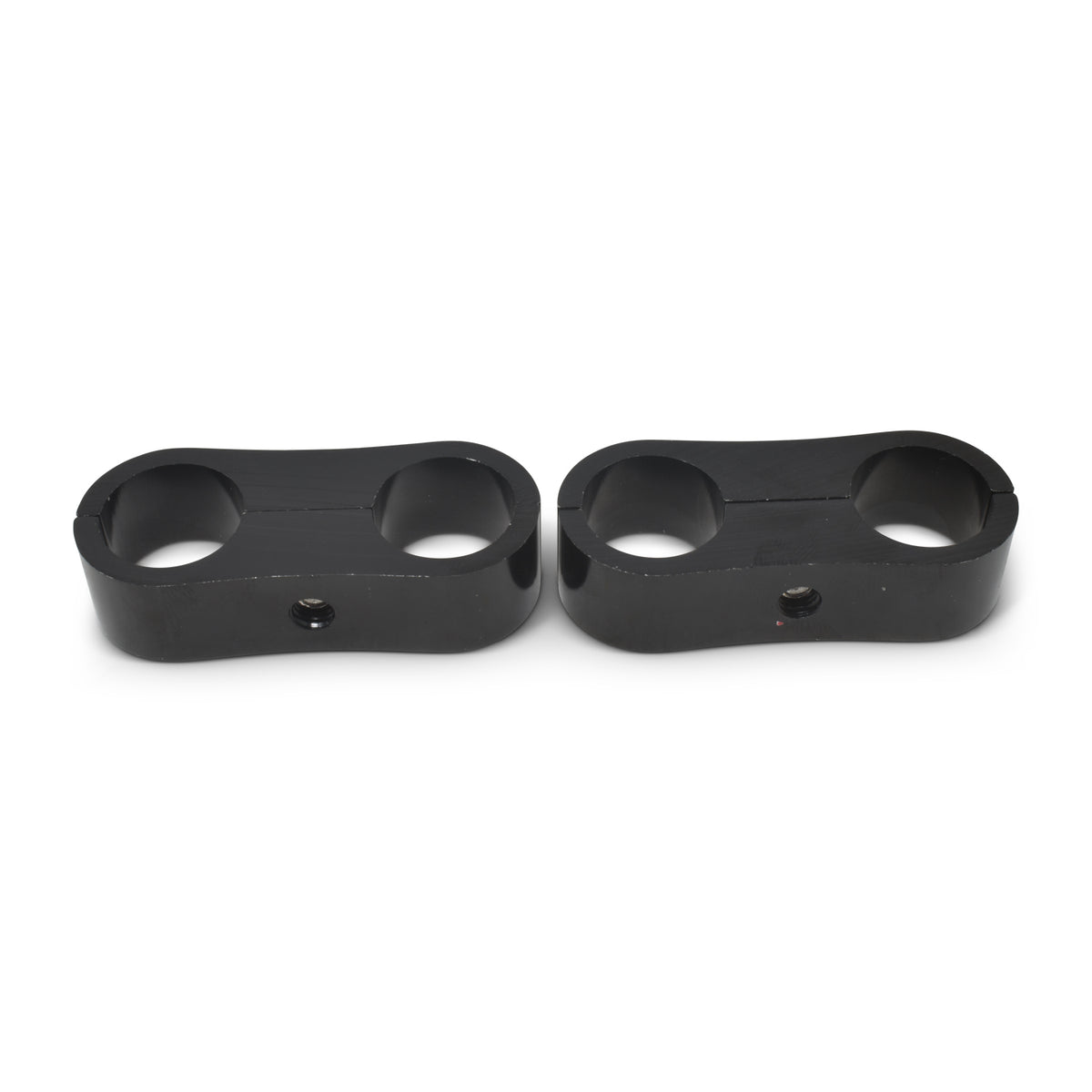 Russell Hose Separator for -8 Braided Hose - Black Anodized (2 Pack) - 654313
