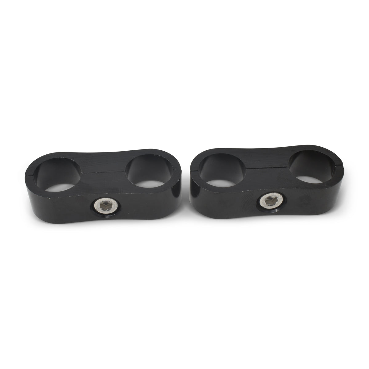 Russell Hose Separator For -12 Braided Hose Black Anodize (2 Pack) - 654333