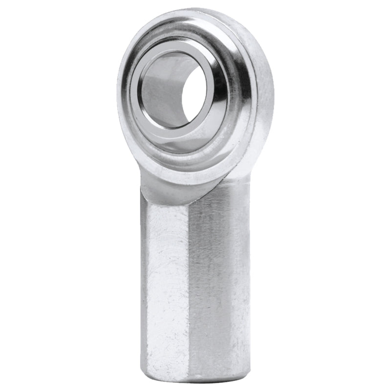 QA1 G Series 2-Pc Rod End - Female/Right Hand - 8mm Bore x M8x1.25 - Stainless Steel w/PTFE - MGFR8T
