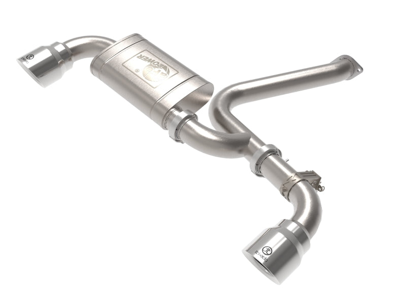 aFe 22-23 Hyundai Kona N L4 2.0L (t) Takeda 3in 304 SS Axle-Back Exhaust System w/ Polished Tips - 49-37032-P