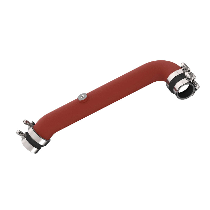 K&amp;N 23-24 Toyota GR Corolla L3 1.6L Charge Pipe Kit - Wrinkle Red - 77-1018TWR