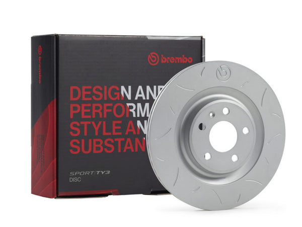 Brembo 00-08 Subaru WRX STI AWD Rear TY3 Sport Disc Rotor - 316X20 - 59.E114.24 by Brembo