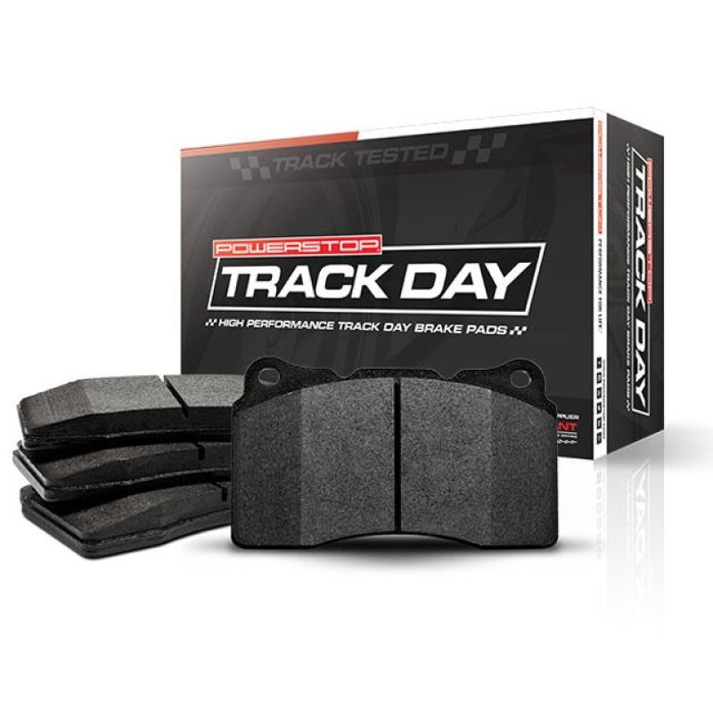 Power Stop 13-16 Scion FR-S Rear Track Day Brake Pads - PST-1124 for 2013-2024 Subaru BRZ - angle view