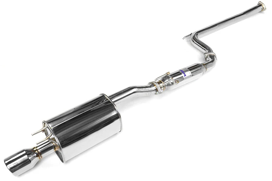 Invidia 06+ Civic Si 2dr ONLY Q300 Rolled Stainless Steel Tip Exhaust - HS06HC2G3S
