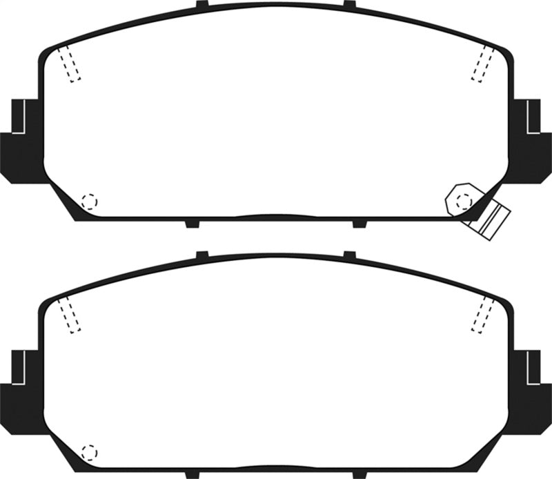 EBC 16+ Acura ILX 2.4 Ultimax2 Front Brake Pads - UD1832