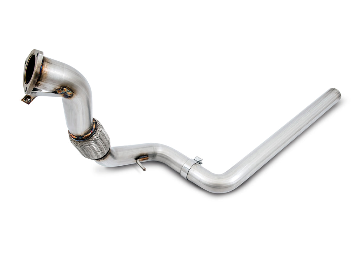 AWE Tuning Audi B9 A5 Touring Edition Exhaust Dual Outlet - Diamond Black Tips (Includes DP) - 3015-33090