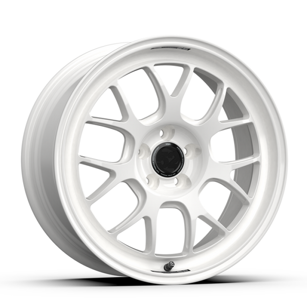 fifteen52 Apex RSR 18x9.5 5x114.3 38mm ET 73.1mm Center Bore Rally White - RSARW-89554+38 for 2008-2021 Subaru WRX STI - fron