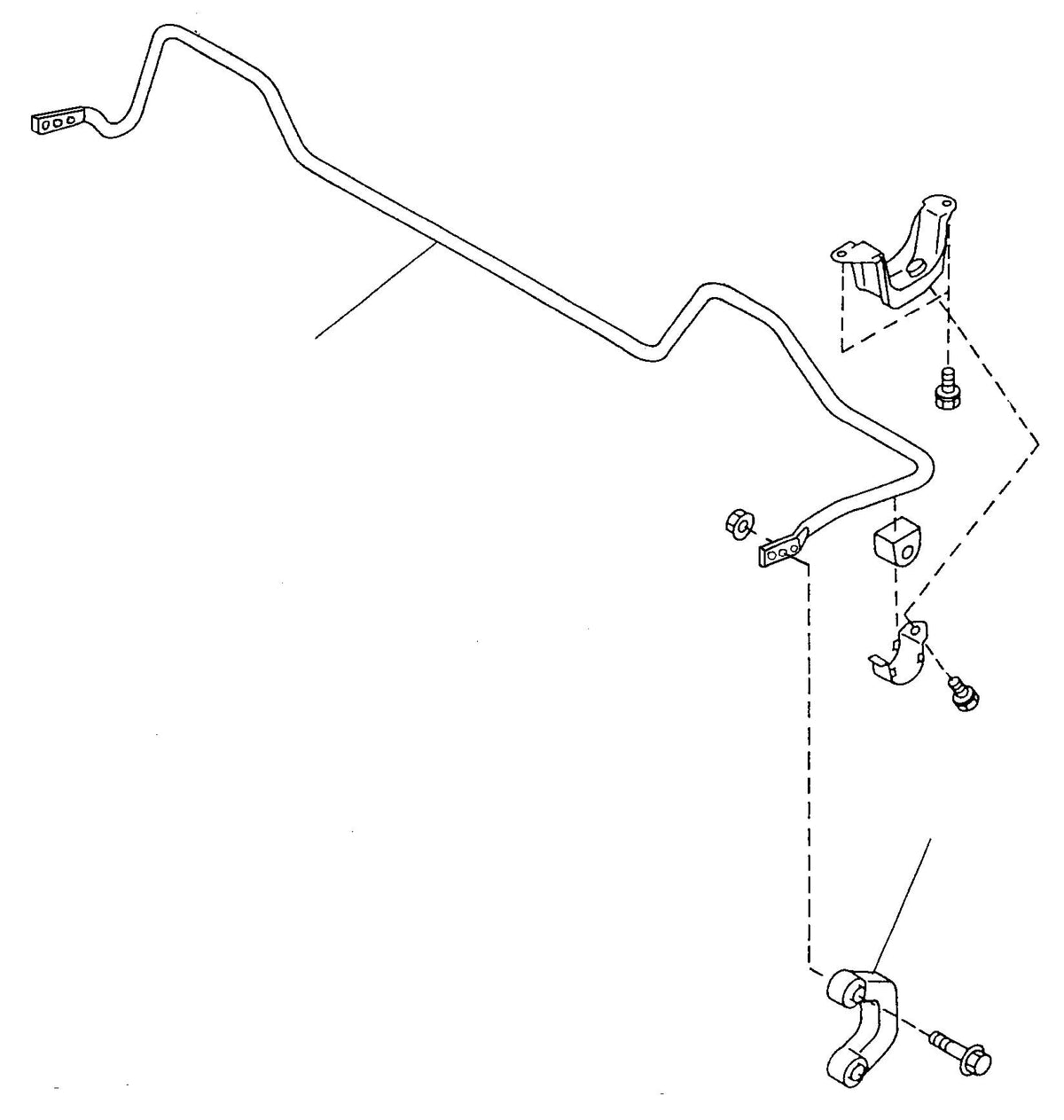 Cusco Sway 21mm Rear GC8 Impreza - 660 311 BJ21