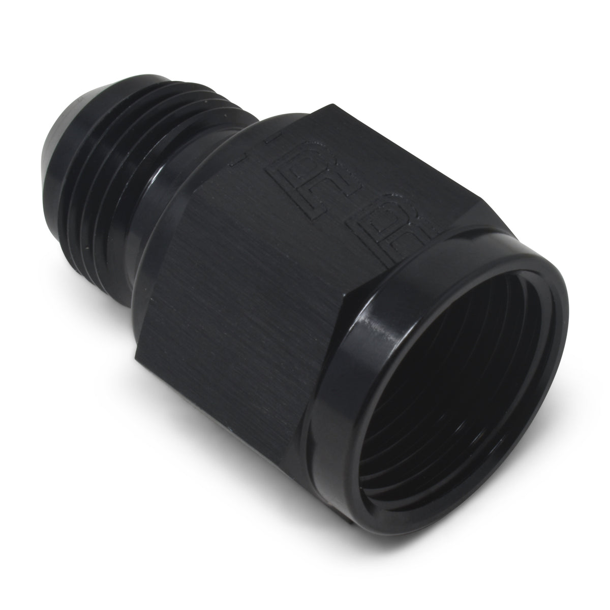 Russell Flare Reducer -4 An Flare To -6 B-Nut Blk Anodized - 660003