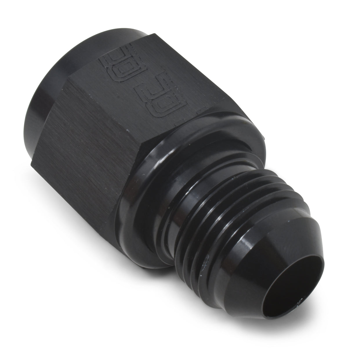 Russell Flare Reducer -8 An Flare To -10 B-Nut Black Anodized - 660033