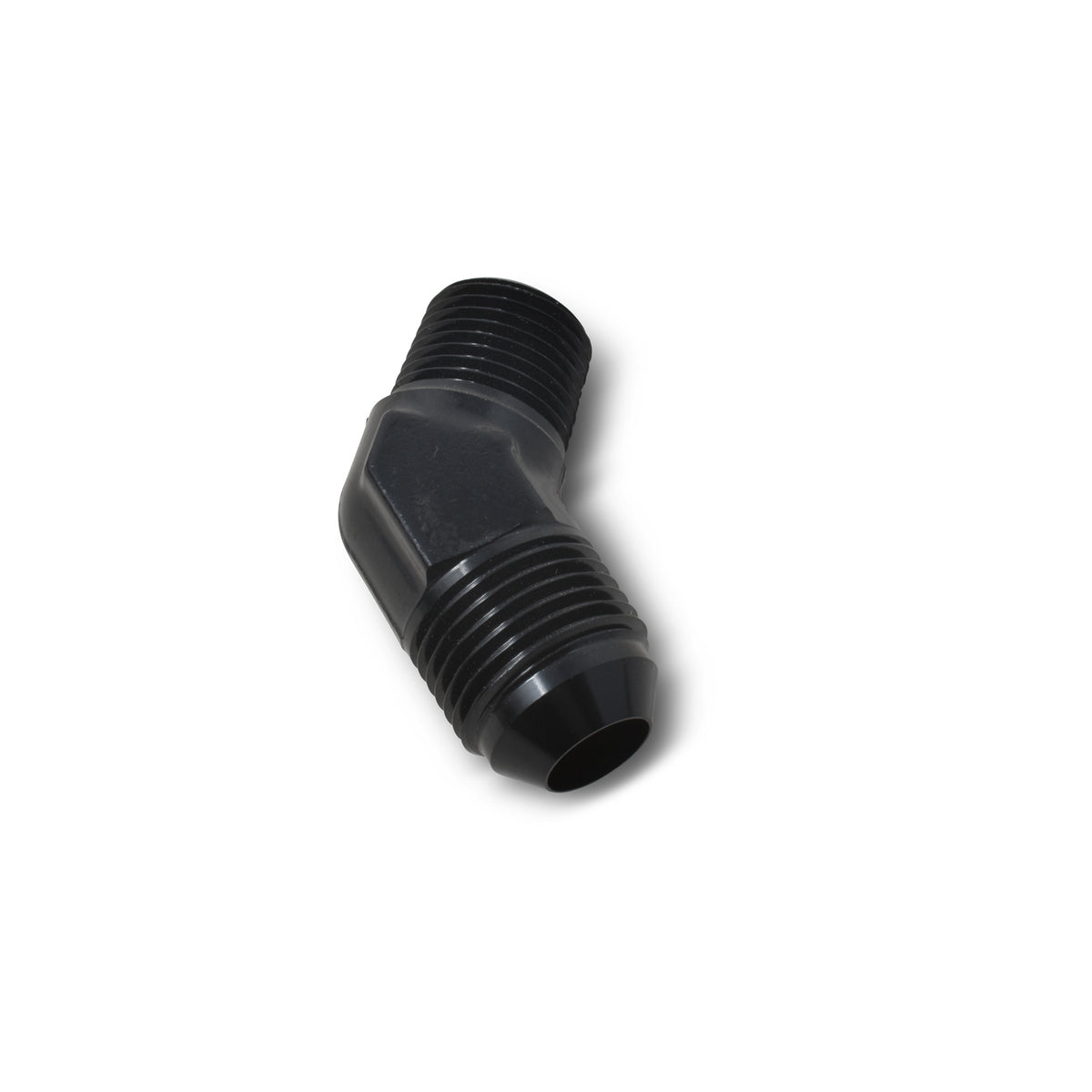 Russell Performance -6 AN to 1/8in NPT 45 Degree Flare to Pipe Adapter - 660103