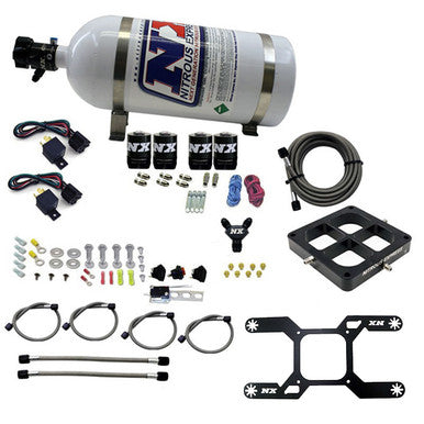 Nitrous Express Dual Stage Billet Crossbar (50-300 & 100-500HP) Jet Pack - 66042JP