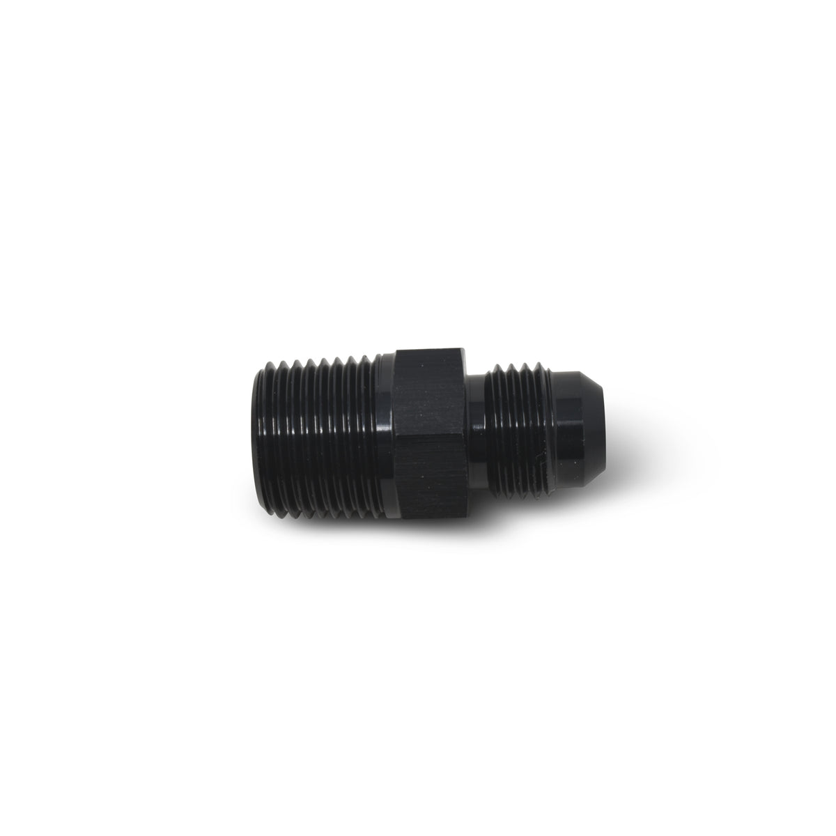 Russell Performance -8 AN to 3/8in NPT Straight Flare to Pipe (Black) - 660483