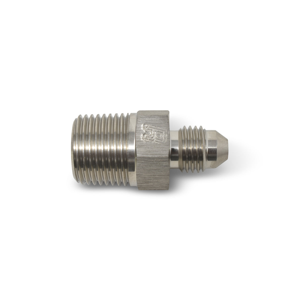 Russell Performance -12 AN to 1/2in NPT Straight Flare to Pipe (Endura) - 660521