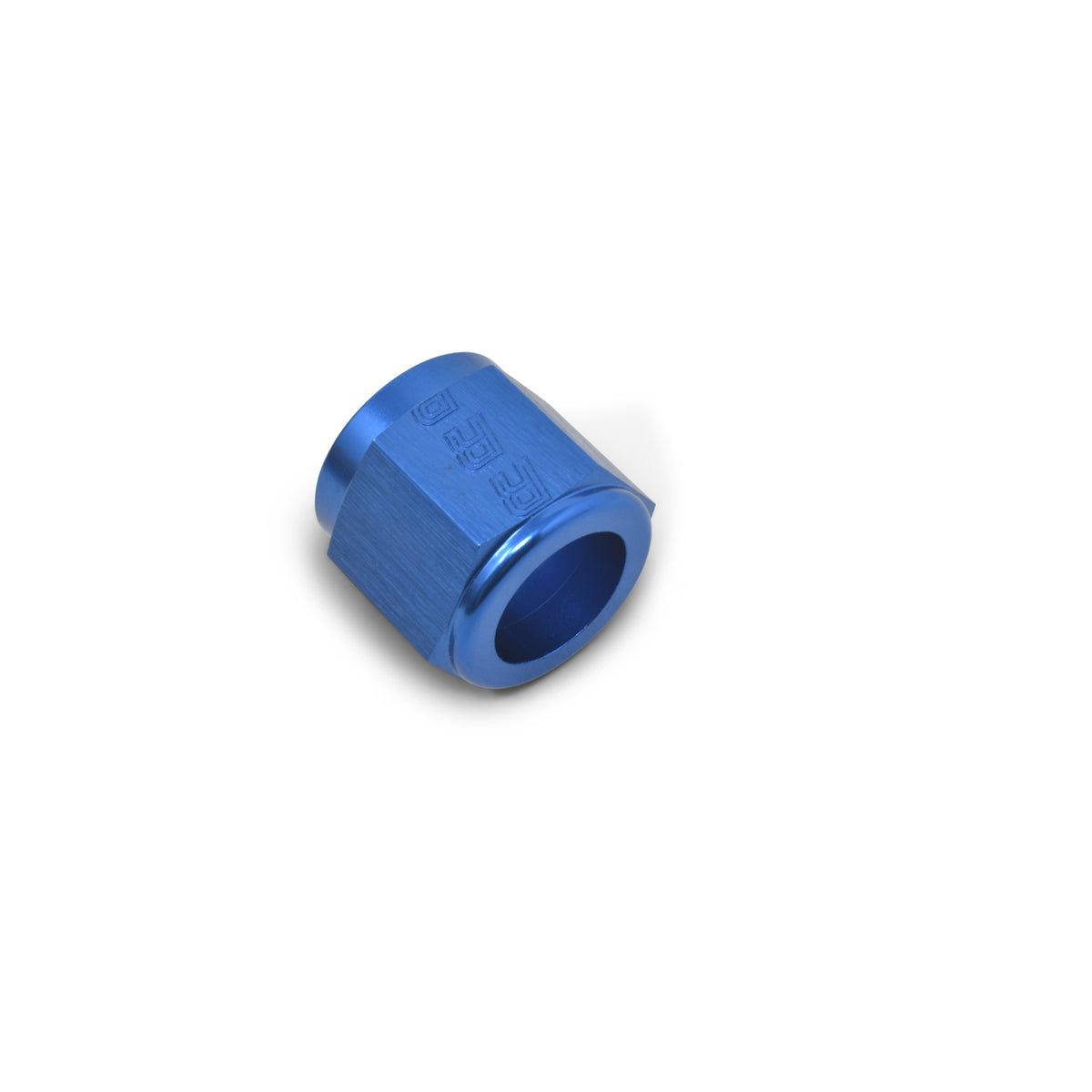 Russell Performance -8 AN Tube Nuts 1/2in dia. (Blue) (2 pcs.) - 660580