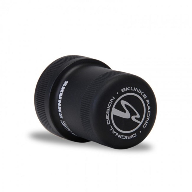 Skunk2 Honda/Acura 92+ B-Series VTEC Black Solenoid Cover - 658-05-0215 for 1992-2001 Acura Integra - front view