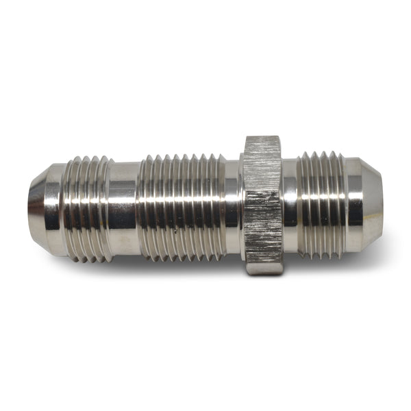 Russell Performance -10 AN Straight Flare Bulkhead - 661201 - front view