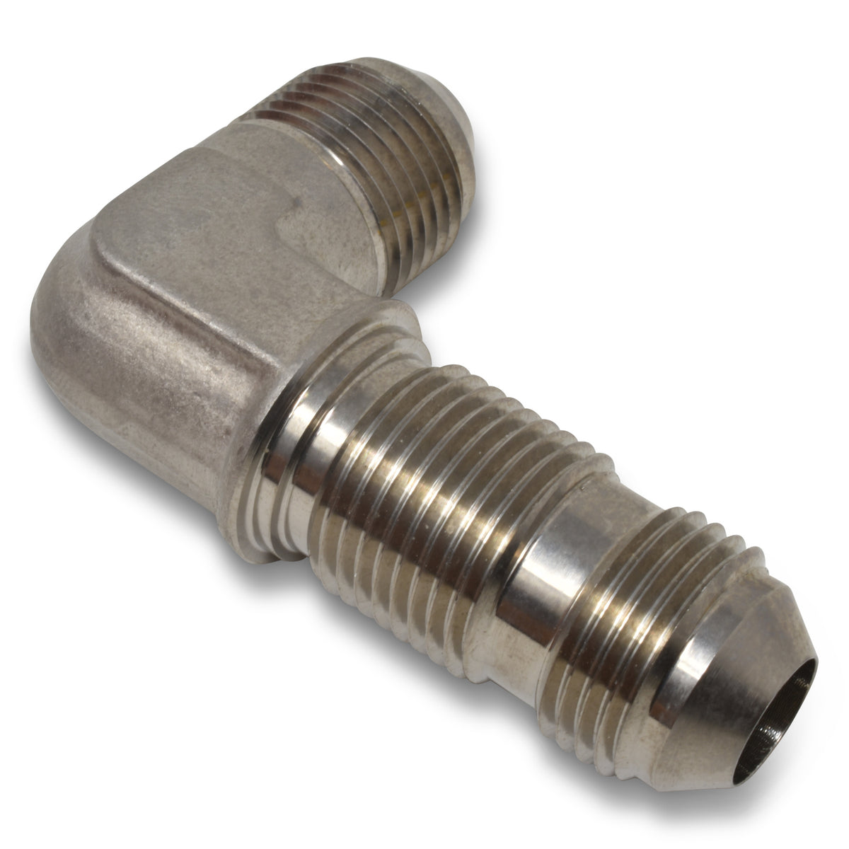 Russell Performance -8 AN 90 Degree Flare Bulkhead (Endura) - 661261