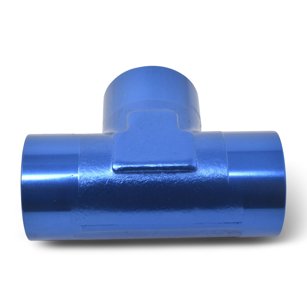 Russell Performance 3/8in Female Pipe Tee Fitting (Blue) - 661730