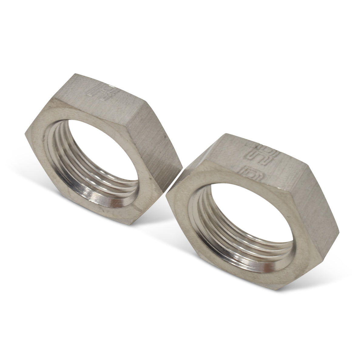Russell Performance -10 AN Bulkhead Nuts 7/8in -14 Thread Size (Endura) - 661911