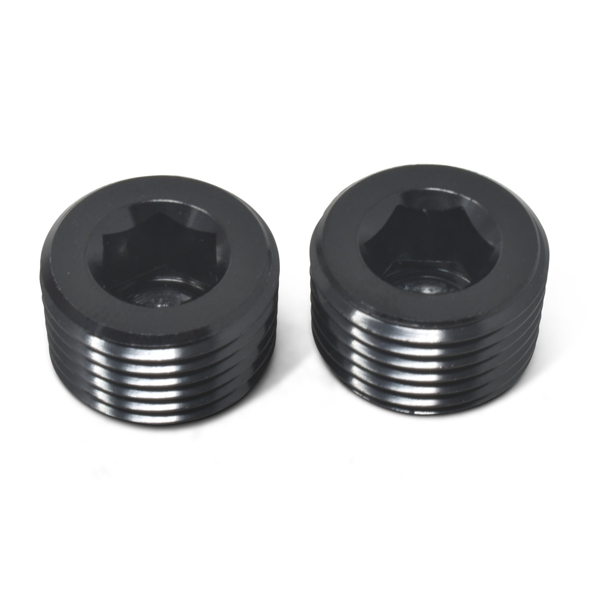 Russell Performance 1/4in Allen Socket Pipe Plug (Black) - 662043