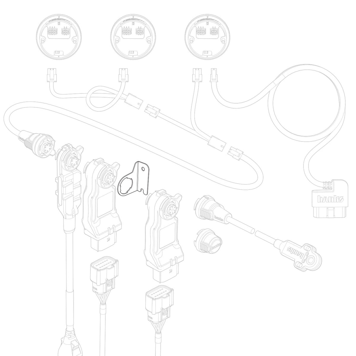 Banks Power Mounting Bracket kit for Banks Modules - 66423