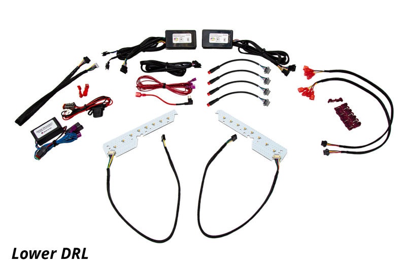 Diode Dynamics 16-18 Chevrolet Camaro RGBWA Lower DRL Boards - DD2242