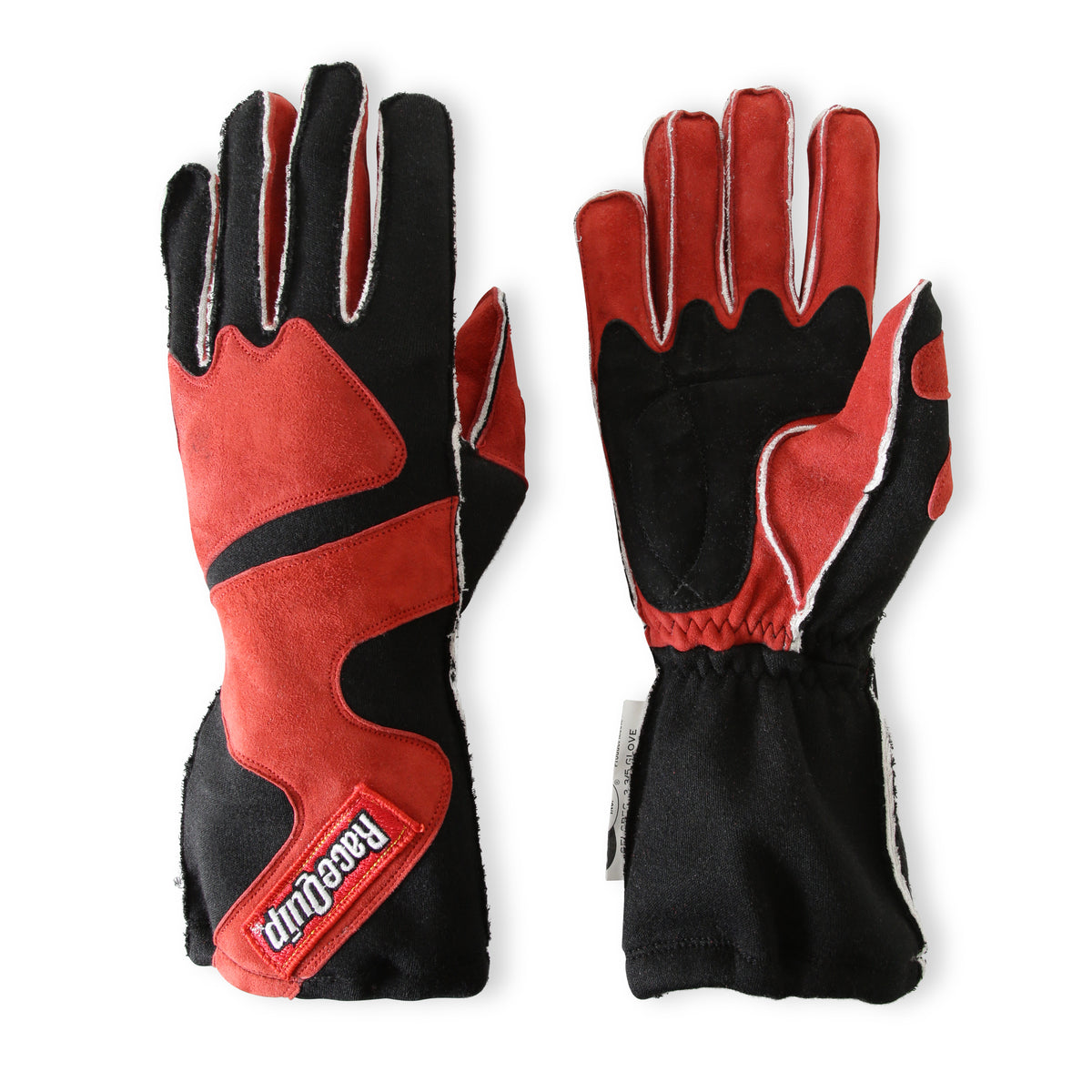 RaceQuip SFI-5 Red/Black Small Outseam w/ Closure Glove