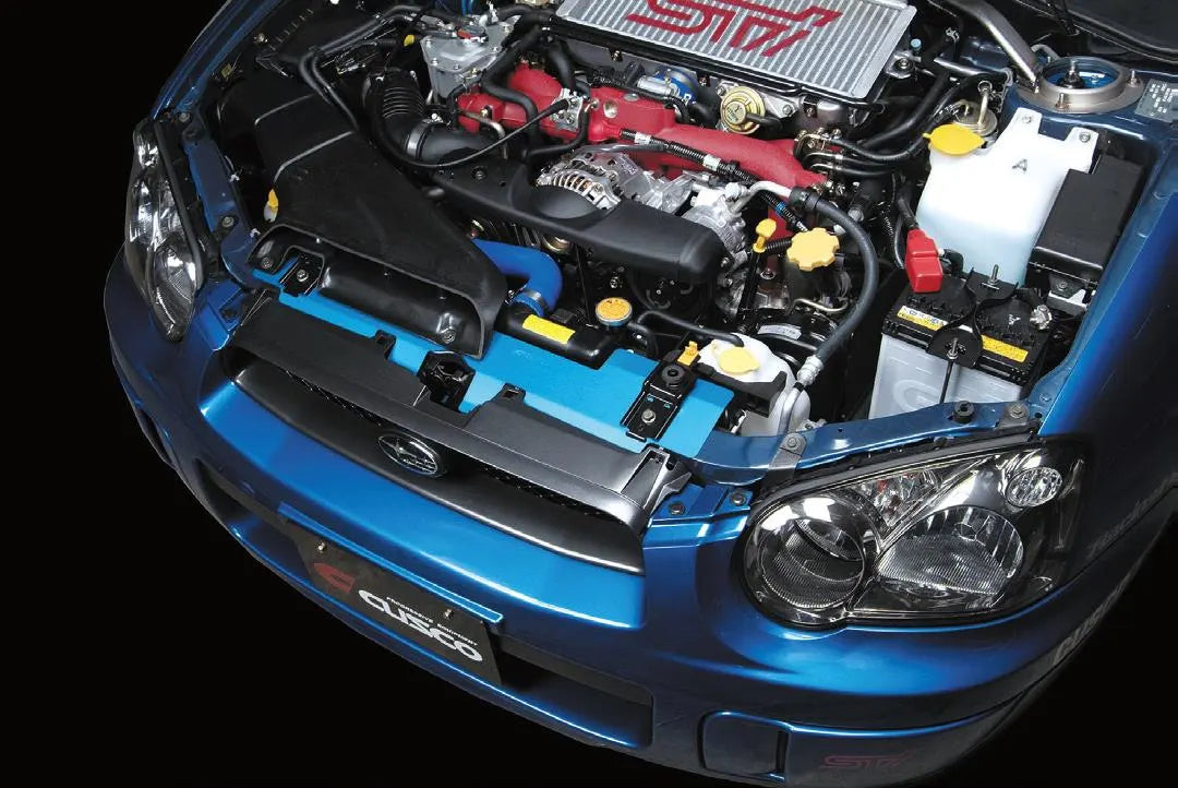 Cusco Radiator Cooling Plate GDA GDB Impreza Blue - 667 003 AL