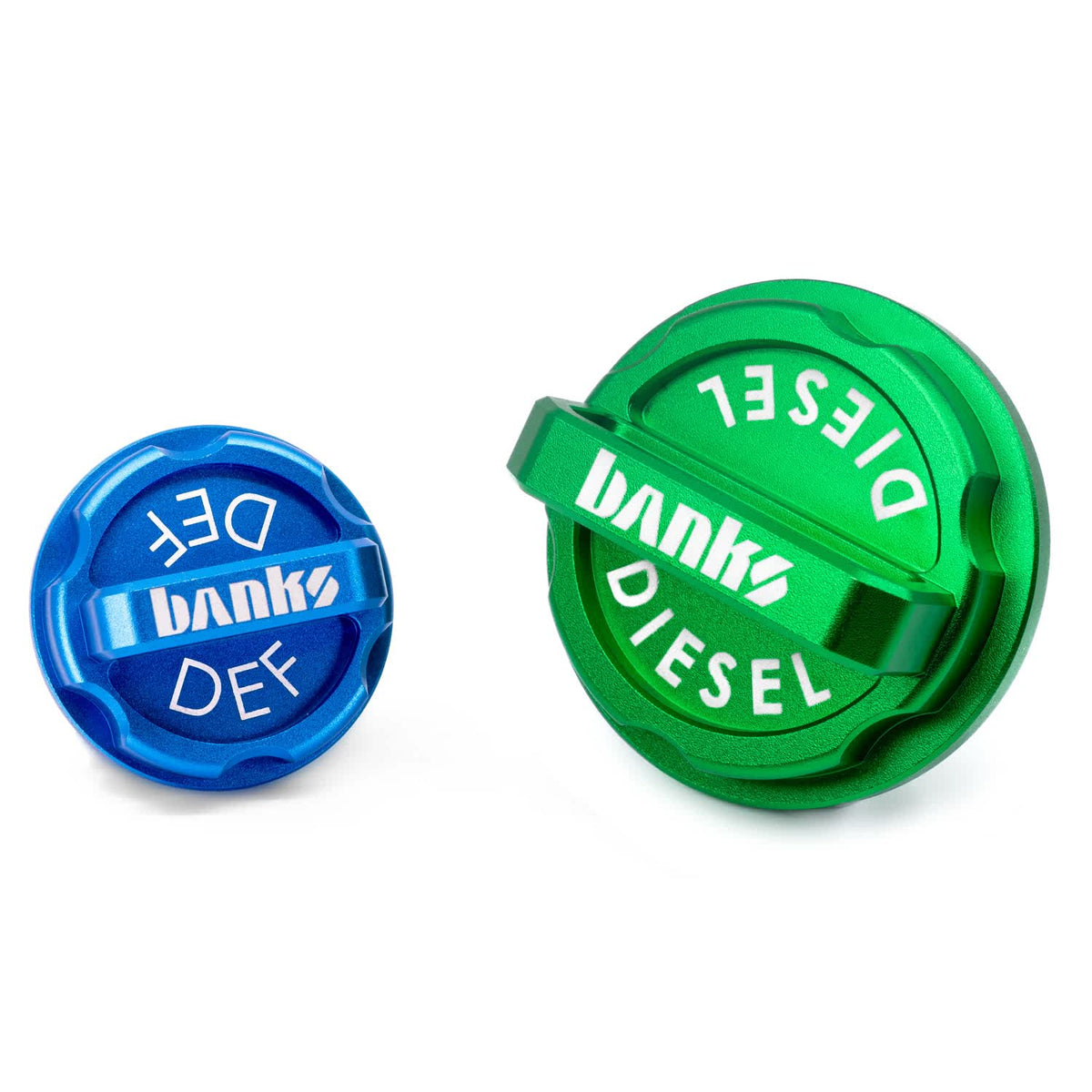Banks Power 13-18 RAM 1500 Billet Diesel and DEF Fuel Cap - 66701 - Image 1