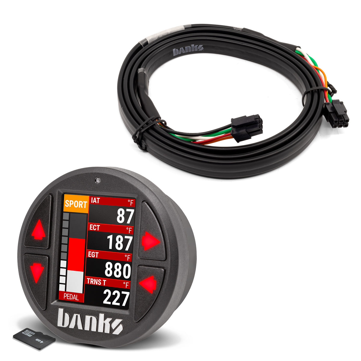 Banks Power iDash Data Pro System Universal CAN for use with Banks PedalMonster 2008+ - 66715