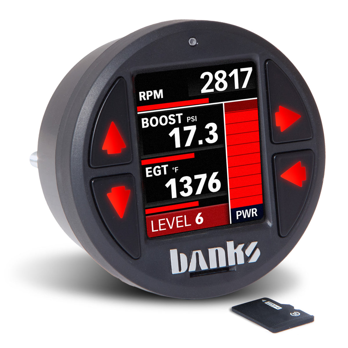 Banks Power 17-19 Ford F250/F350 6.7L PowerStroke Derringer Tuner (Gen 2) w/ 1.8 iDash DataMonster - 66795