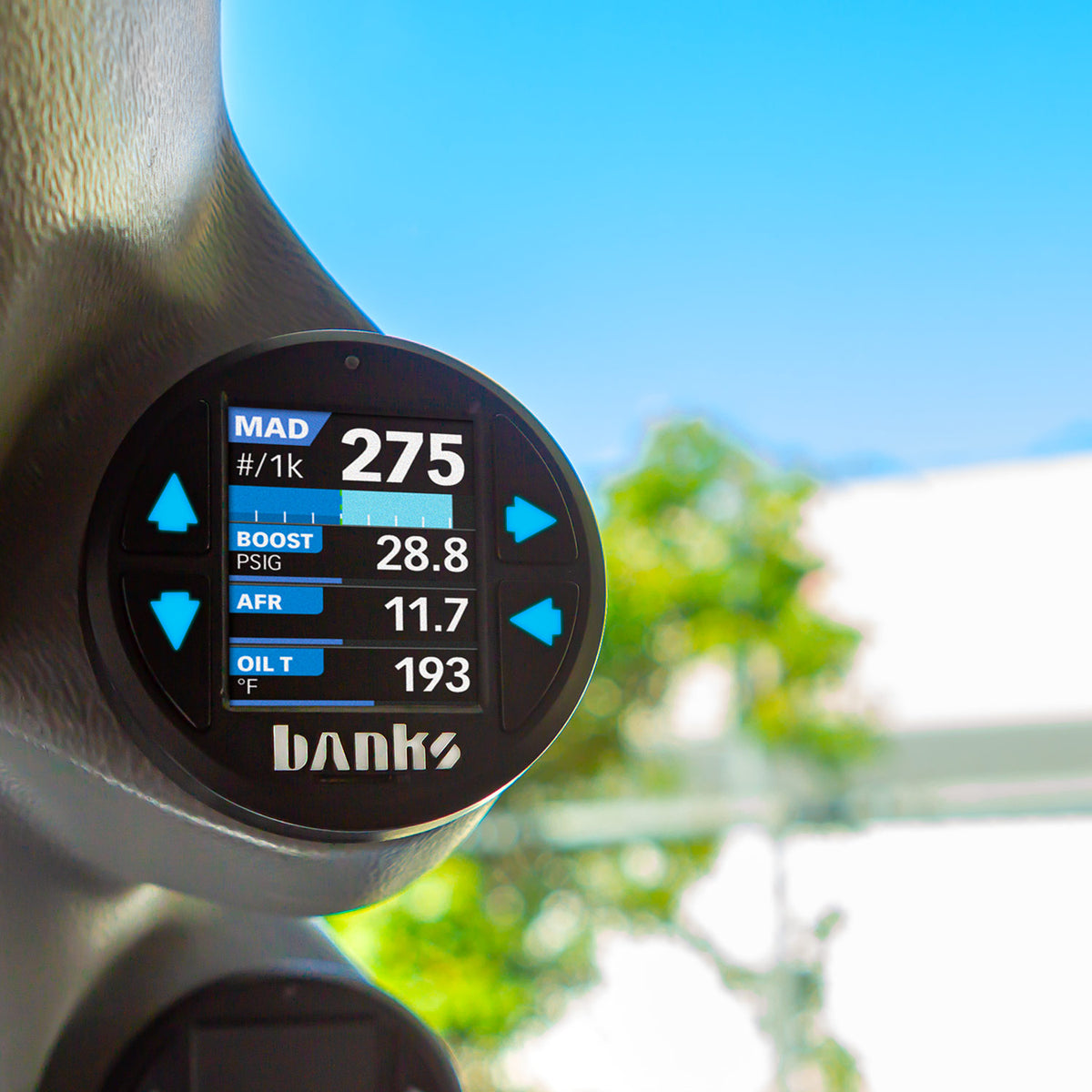 Banks Power 17-19 Ford F250/F350 6.7L PowerStroke Derringer Tuner (Gen 2) w/ 1.8 iDash DataMonster - 66795