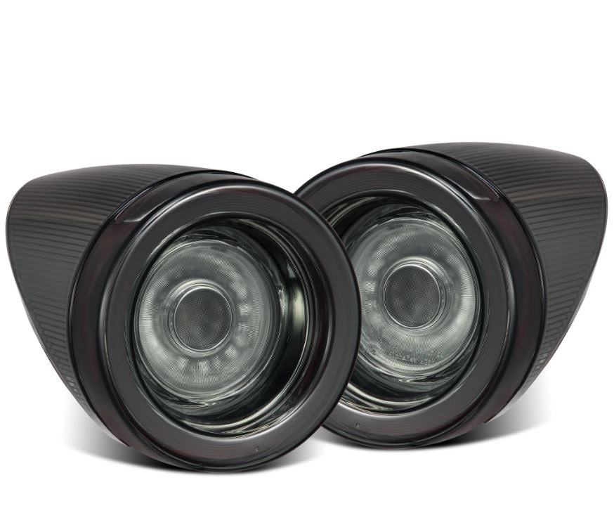 AlphaRex 10-15 Ferrari 458 NOVA-Series Prismatic LED Tail Lights Smoke - 668001