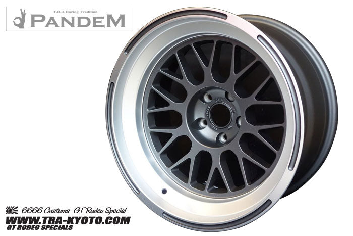 GReddy - Pandem 6666 Wheels - Gunmetal - 66895300G